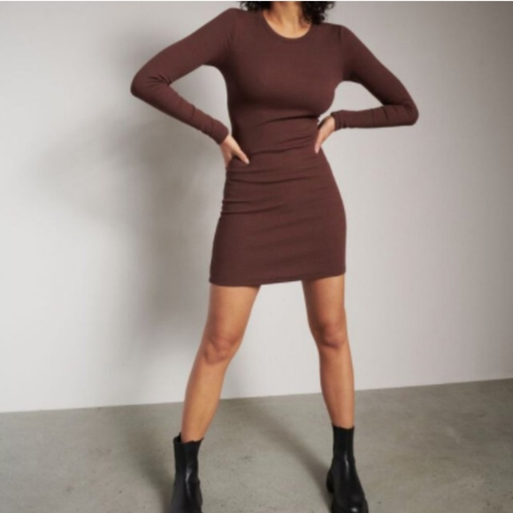 🎀2 for 50🎀Dynamite - Tie back bodycon longsleeve dress - Picture 3 of 8